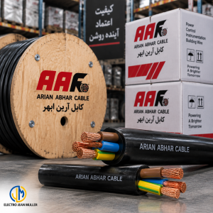 قیمت کابل آرین ابهر-الکتروجین مولر
